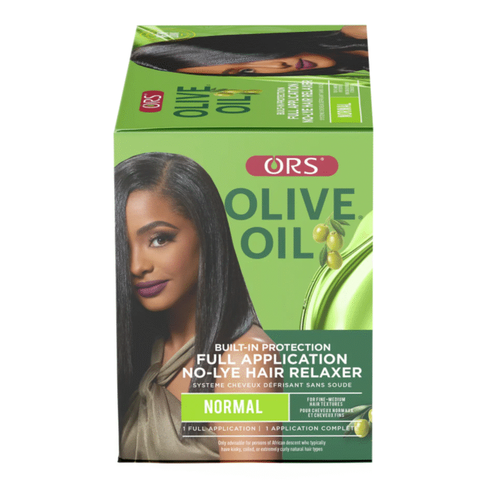 ORS Olive Oil Built-In Protection No-Lye Hair Relaxer – Full Application Kit for Silky, Smooth & Manageable Hair – Normal Strength - Image 3
