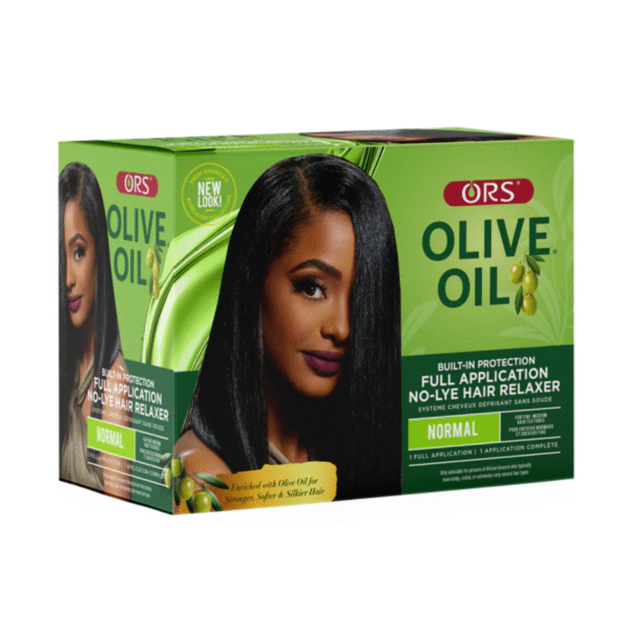 ORS Olive Oil Built-In Protection No-Lye Hair Relaxer – Full Application Kit for Silky, Smooth & Manageable Hair – Normal Strength - Image 4