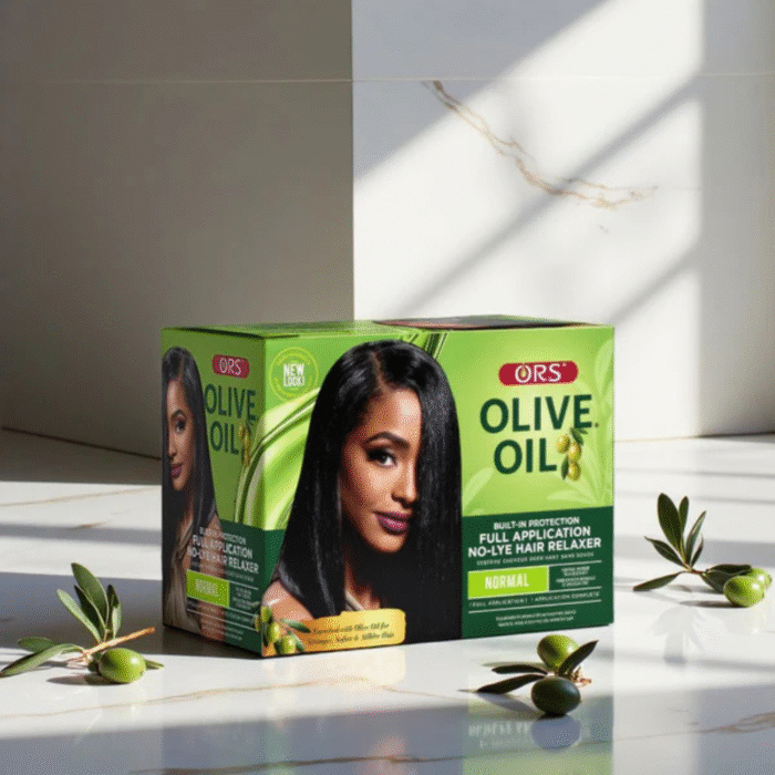 ORS Olive Oil Built-In Protection No-Lye Hair Relaxer – Full Application Kit for Silky, Smooth & Manageable Hair – Normal Strength - Image 6