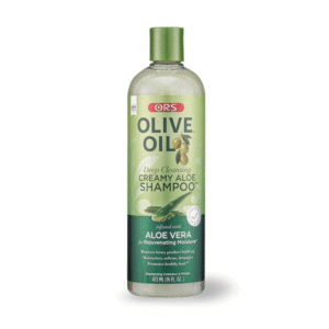 ORS Olive Oil Deep Cleansing Creamy Aloe Shampoo – Infused with Aloe Vera for Rejuvenating Moisture & Healthy Scalp Care (16.0 oz)