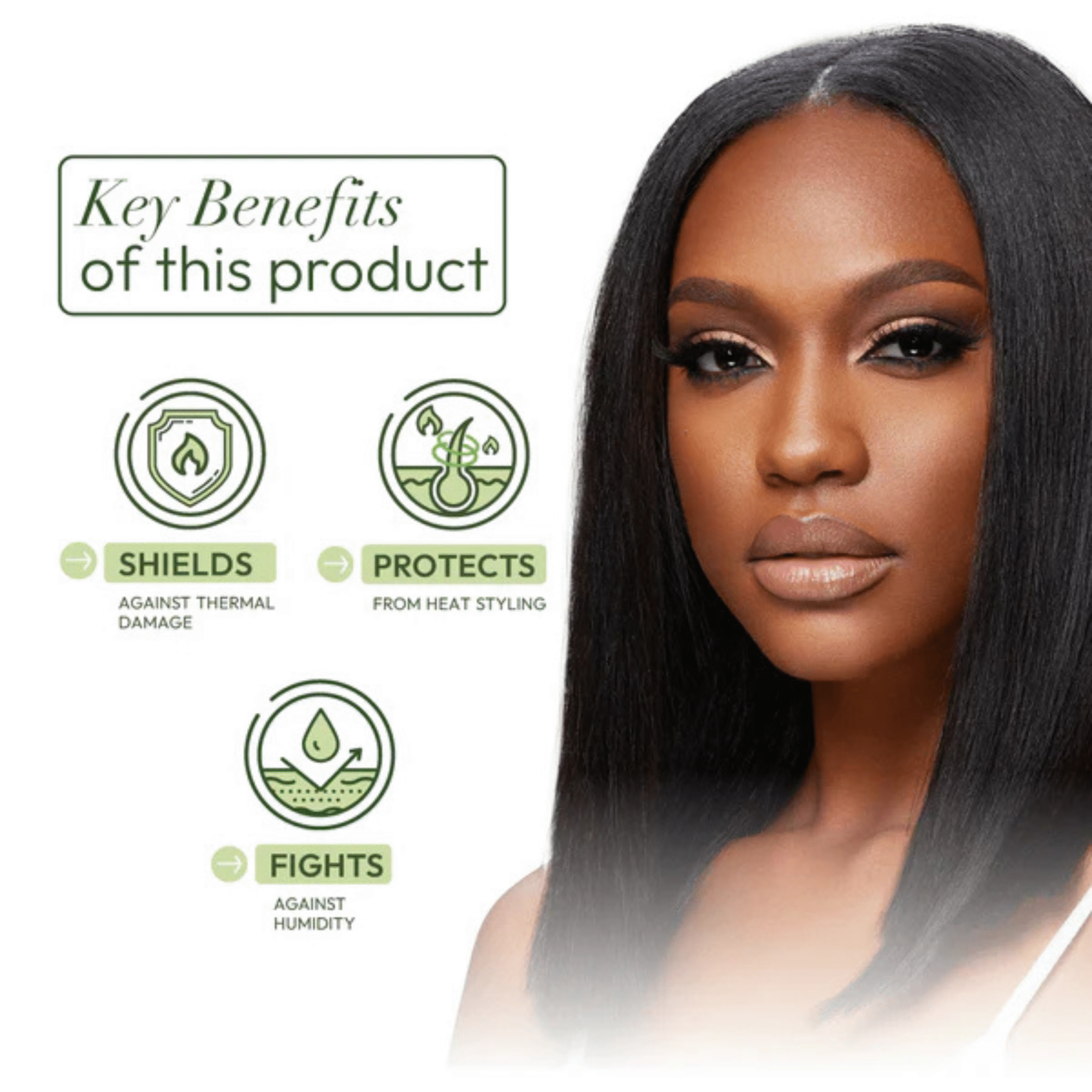 ORS Olive Oil Heat Protection Hair Serum 5.0oz - Image 4