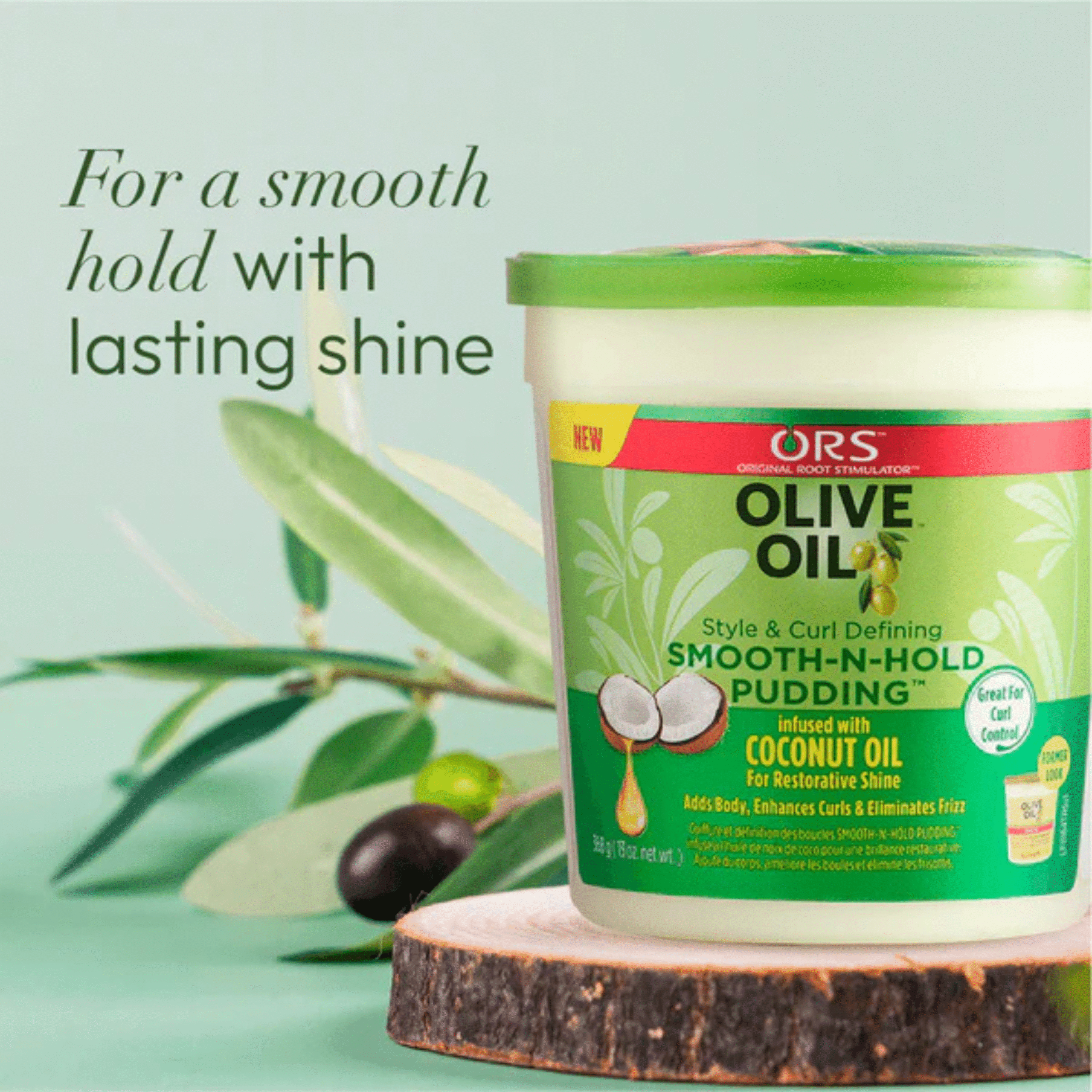 ORS Olive Oil Style & Curl Smooth-N-Hold Pudding 13.0oz - Image 6