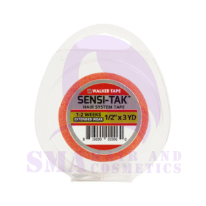 Sensi-Tak Hair System Tape Roll – 1/2" x 3 Yards Extra Strong Double-Sided Adhesive for Wigs & Hairpieces