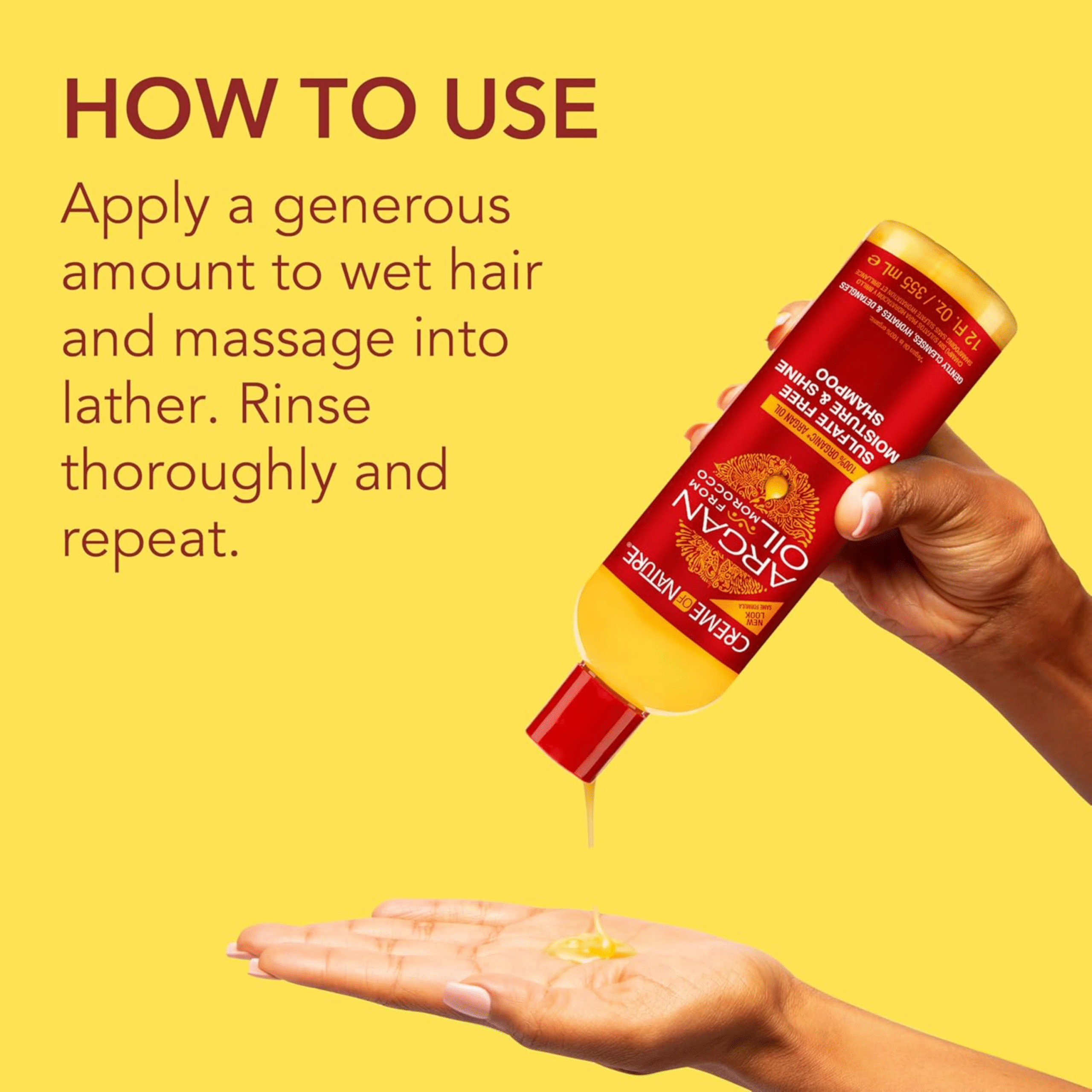 Creme Of Nature Sulfate-Free Moisture & Shine Shampoo - Image 6