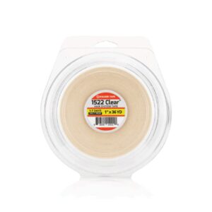 Walker Tape 1522 Clear Hypoallergenic Hair System Tape 1" x 36 Yards Roll