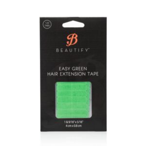 Walker Tape Beautify Easy Clip-In Hair Extension Vibrant Green
