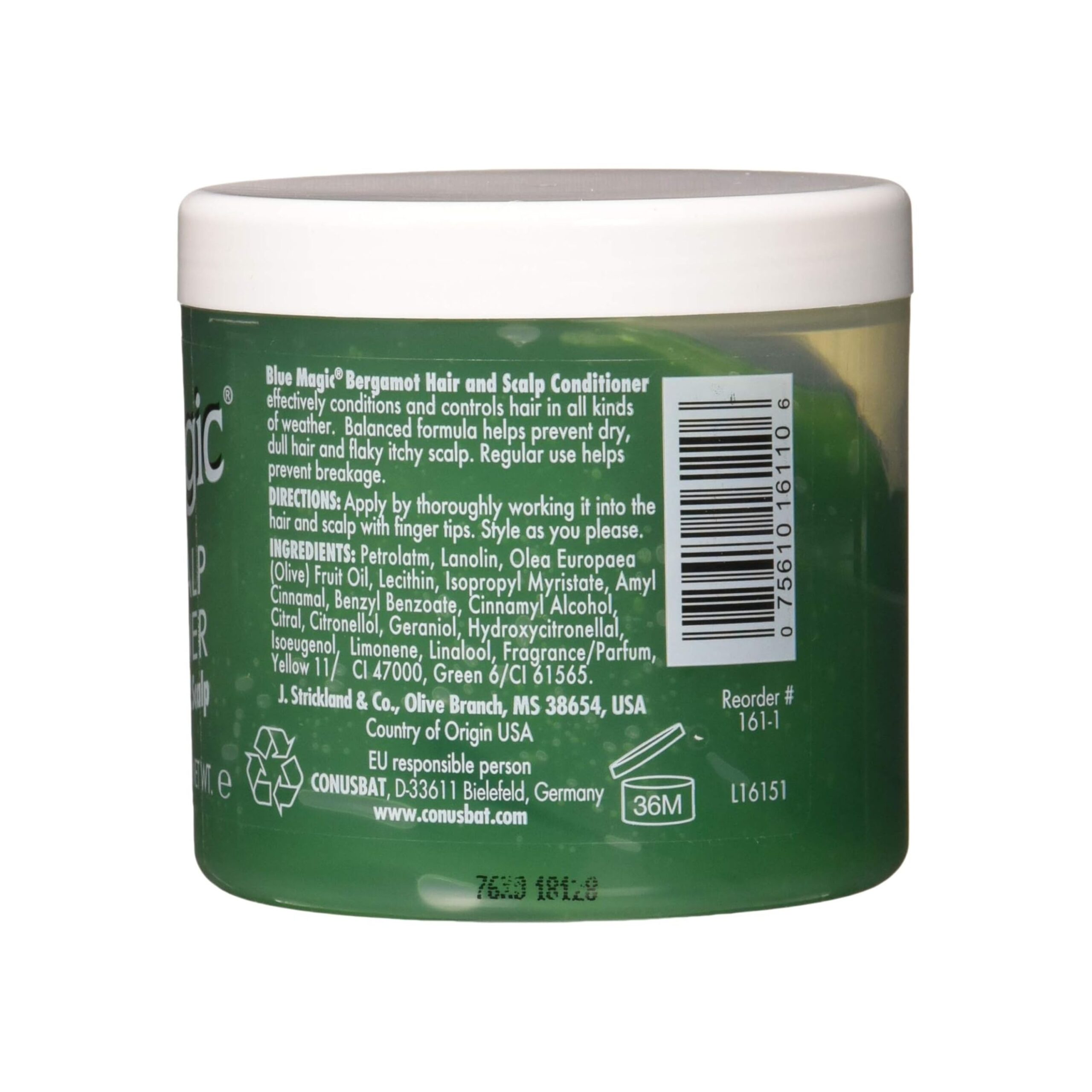 Blue Magic Bergamot Hair & Scalp Conditioner 12oz - Image 2