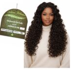 Kuknus Collection 100% Human Hair Lace Wig Part Water Color 1B