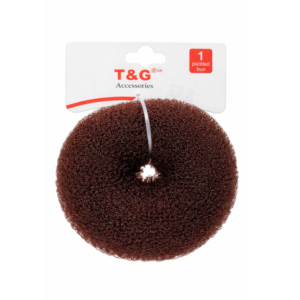 T&G Hair Accessories Hair Donut Brown