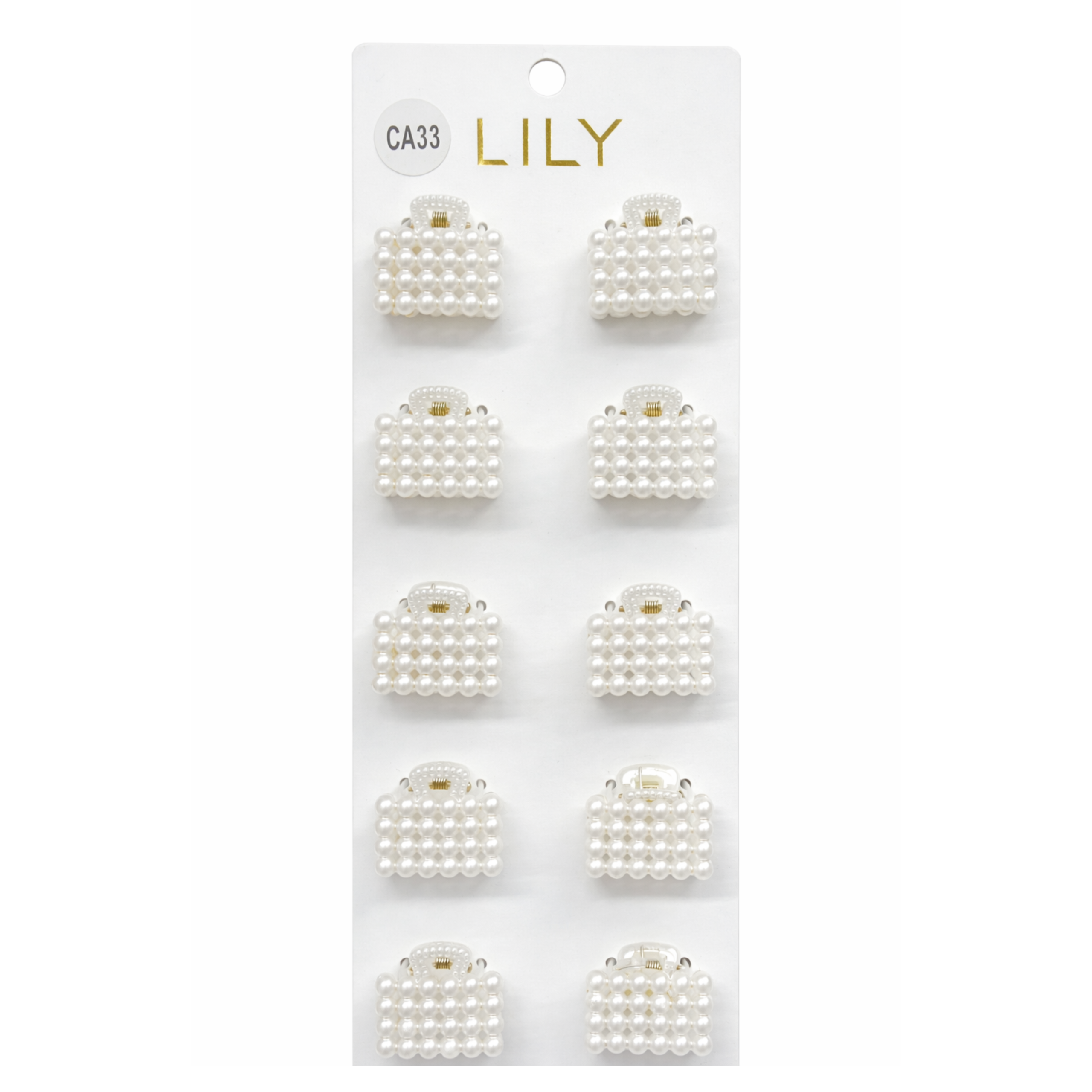 Acrylic Hair Claw Clips