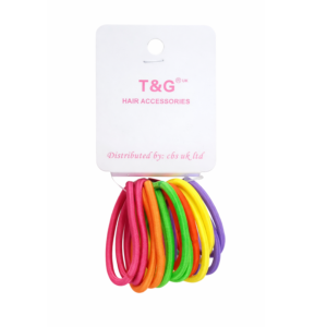 T&G Multi-Color Elastic Hair Bands