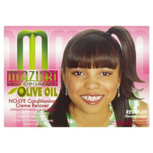 Mazuri Kids Olive Oil No Lye Conditioning Relaxer UK Afro Hair