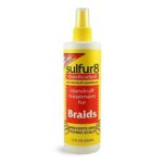 Sulfur8 Braid Spray Anti-Dandruff Itch Relief 12oz