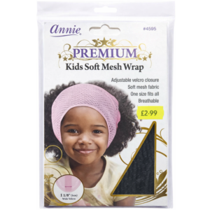 Annie Premium Kids Extra Firm Mesh Wrap Black