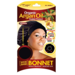 Magic Collection Organic Argan Oil Bonnet Black Color