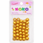 KOKO Designer Collection Gold Hair Beads