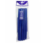 Slick Tools Professional Blue Twist Foam Hair Rollers 14mm