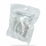 Stylish Silver-Tone Twisted Mesh Hoop Earrings