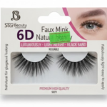 Star Beauty 6D Natural Faux Mink Eyelashes (Model SEF1)