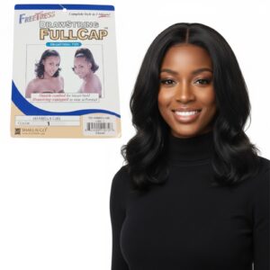 Freetress drawstring Fullcap Wig Marbella Girl Color 1
