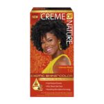 Creme Of Nature Exotic Shine Color with Argan Oil Intense Black 1.0