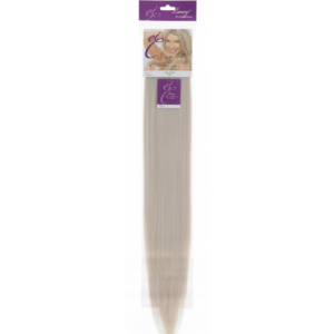 EJ Luxury 100% Human Hair Clip-In Extensions - 18 Inch (Silver / Platinum Blonde)