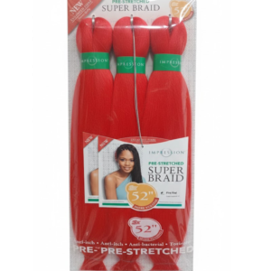 Impression Pre-Stretched Super Braid 52" - 3X (Red)