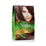 Vatika Henna Natural Brown Hair Color Ammonia-Free Hair Dye Powder 10g