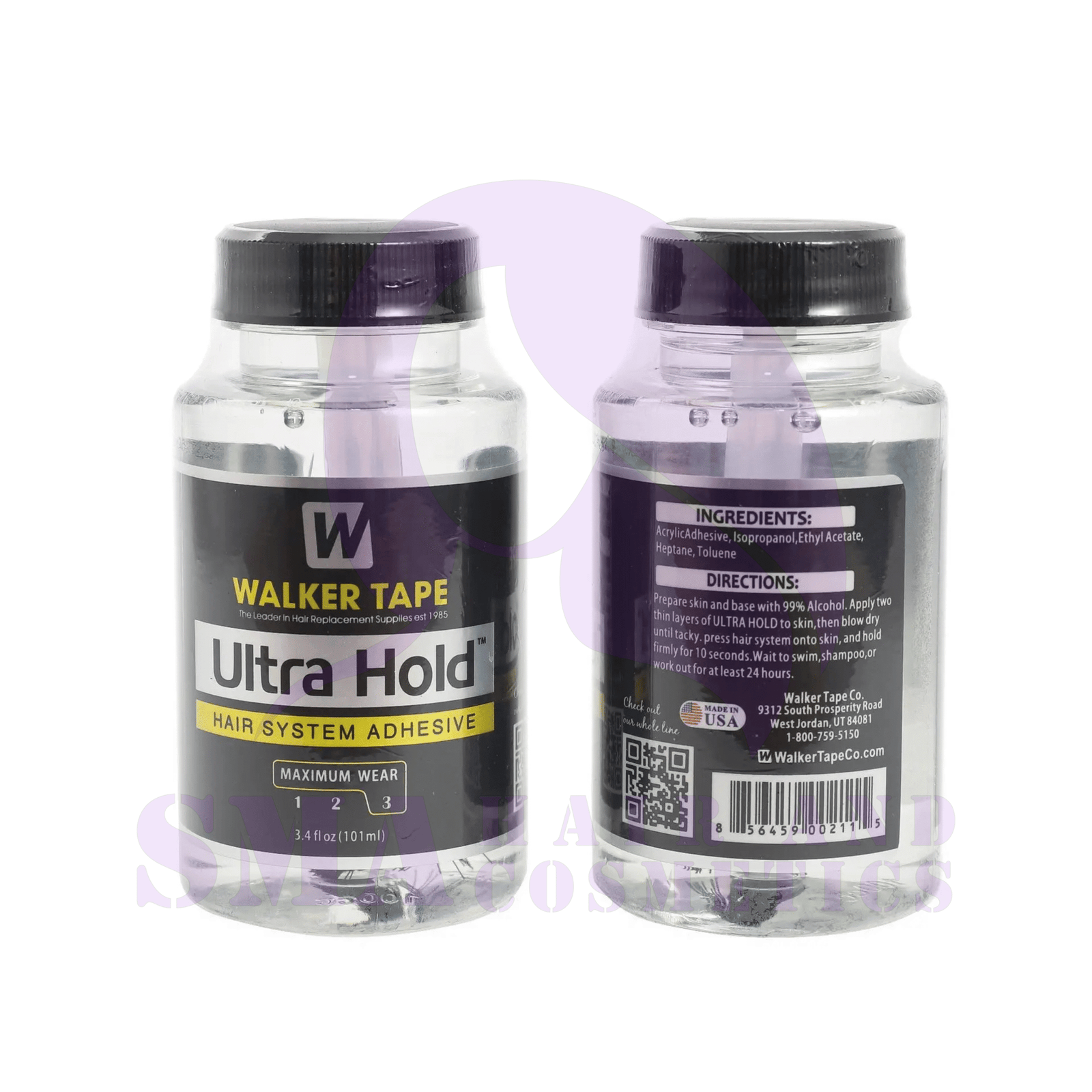 Walker Tape Ultra Hold Lace Wig Adhesive 3.4 oz Brush-On - Image 4