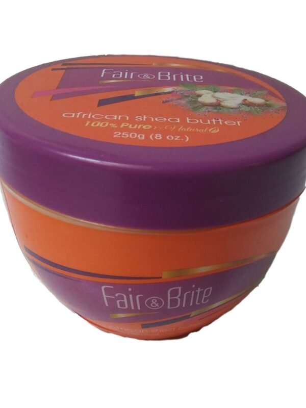 Fair & Brite African Shea Butter 100% Pure & Natural 8oz