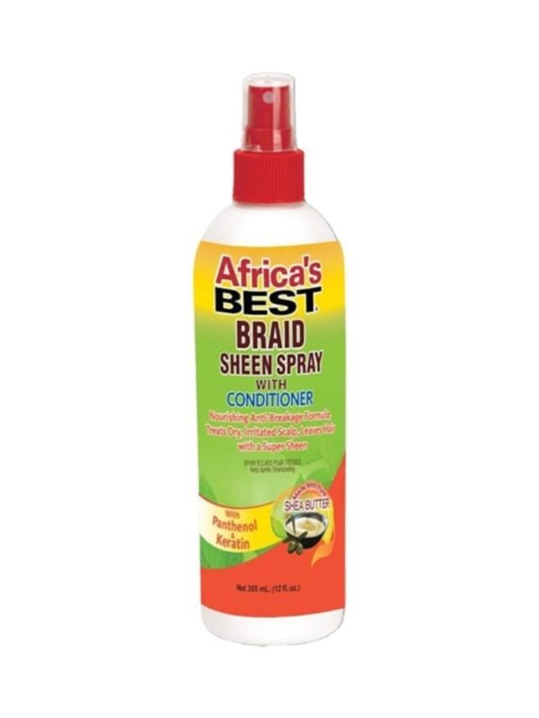 Africa's Best Braid Sheen Spray 12oz