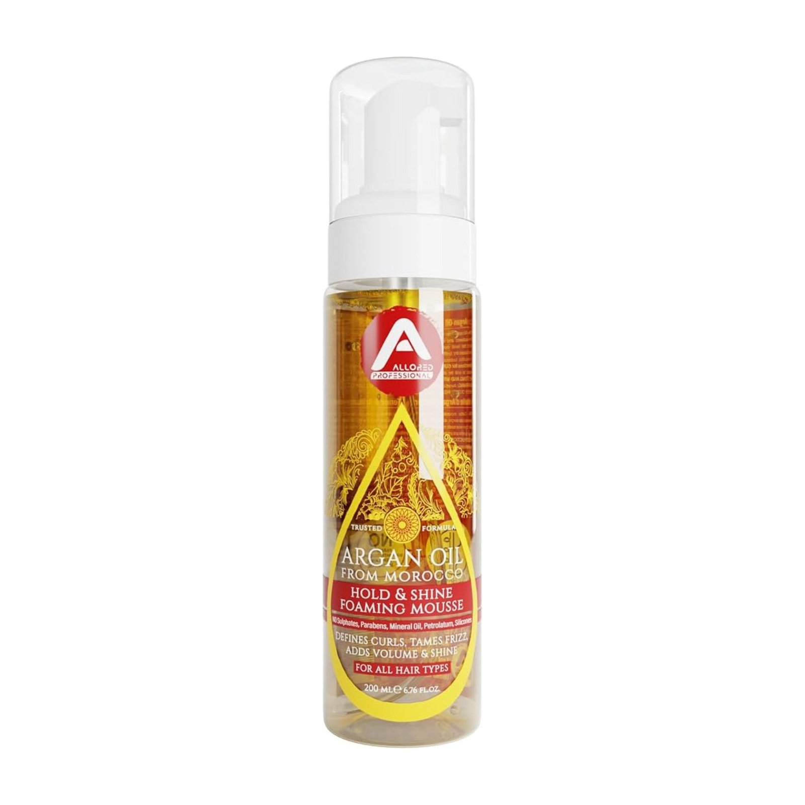 Allored Professional Argan Oil Hair Mousse 6.76oz