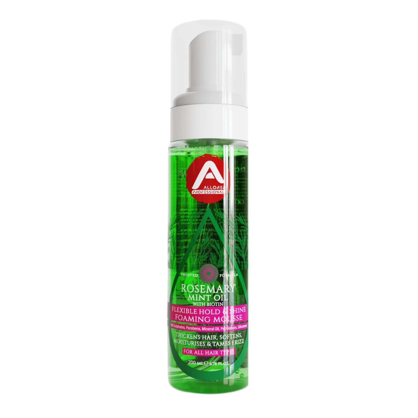 Allored Professional Rosemary Mint Oil Foaming Mousse 6.76oz