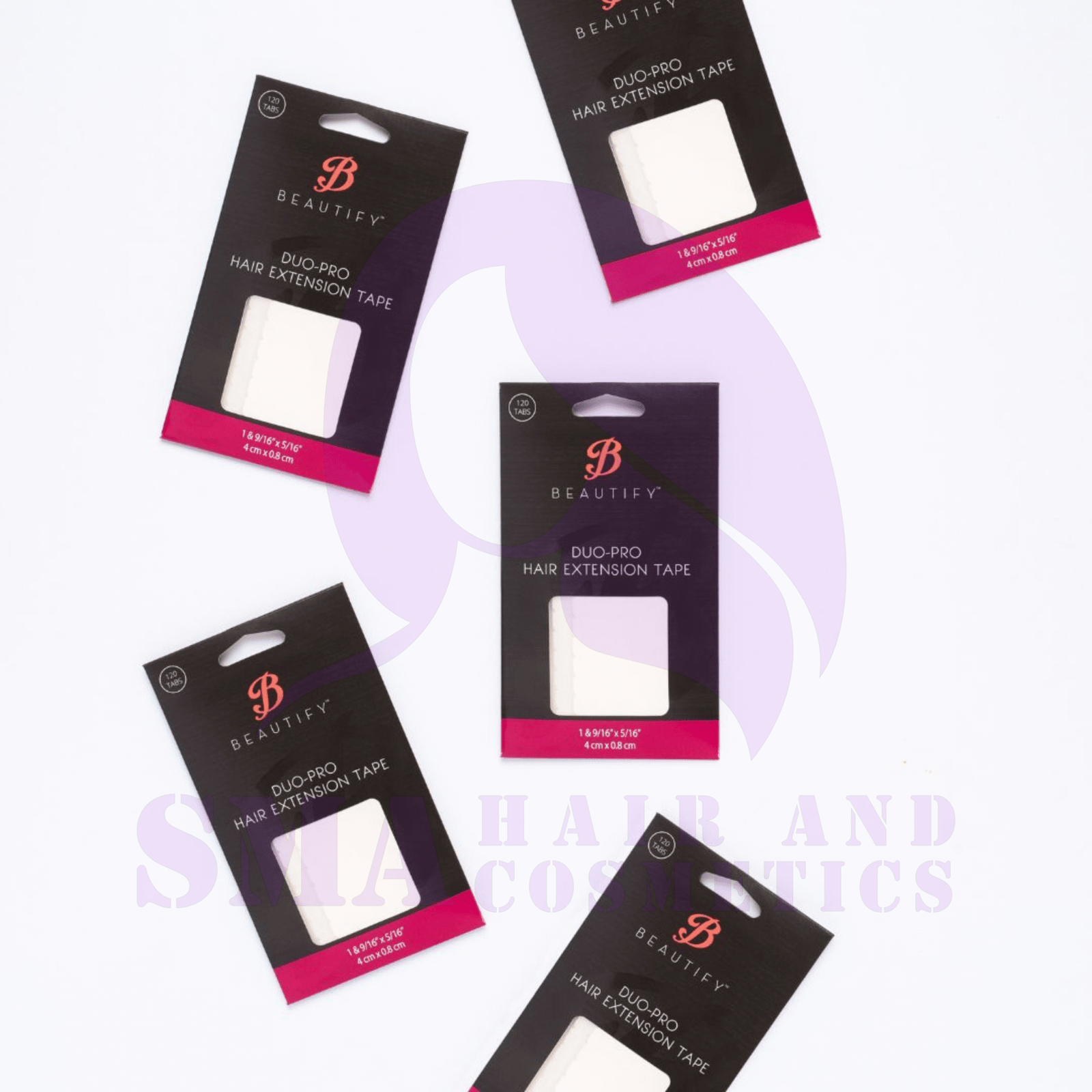 Walker Tape Beautify Duo Pro Hair Extension Tabs 120pc Bag - Image 2