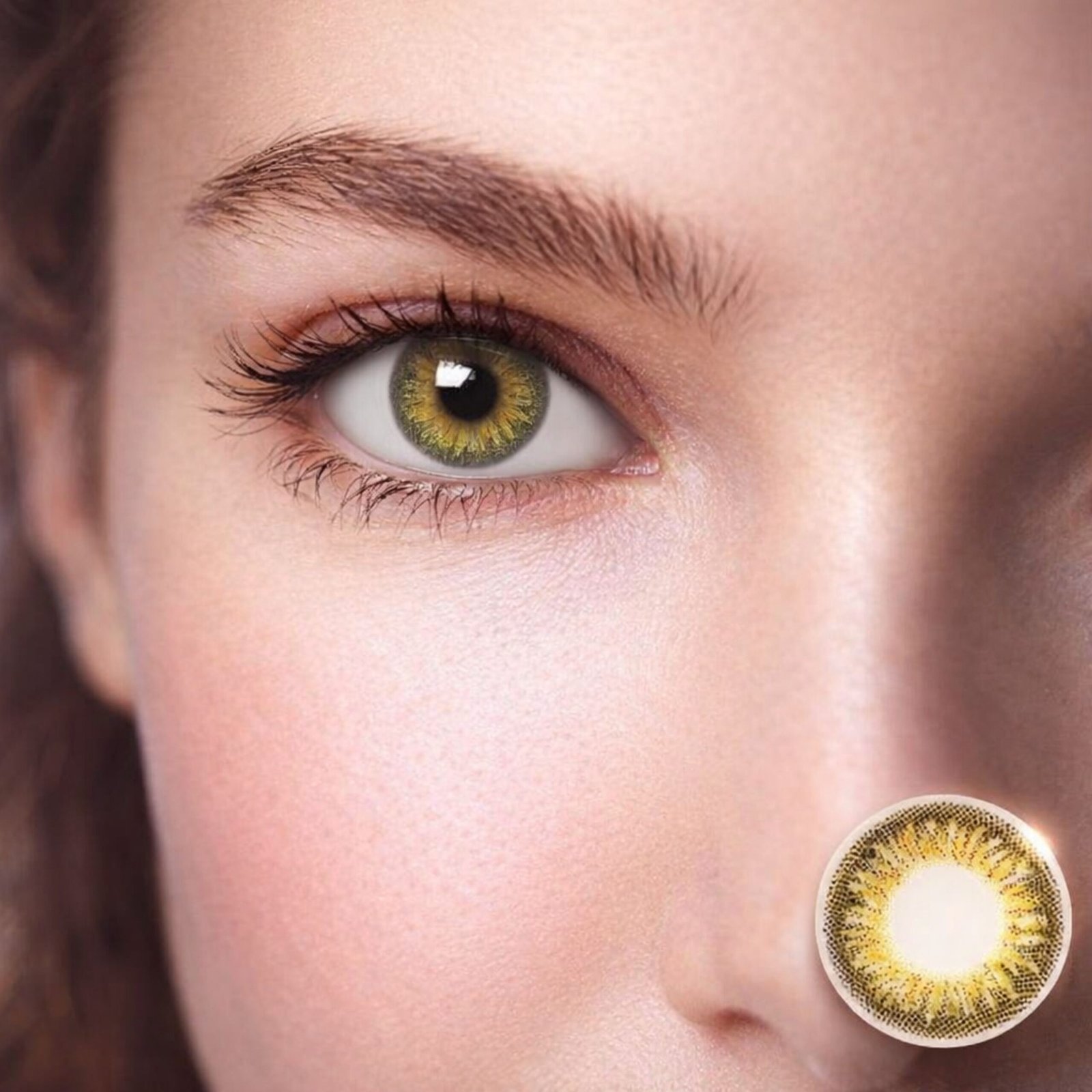 Beauty Forever London Jade Green Tone 3 Contact Lenses (90 Days Wear)