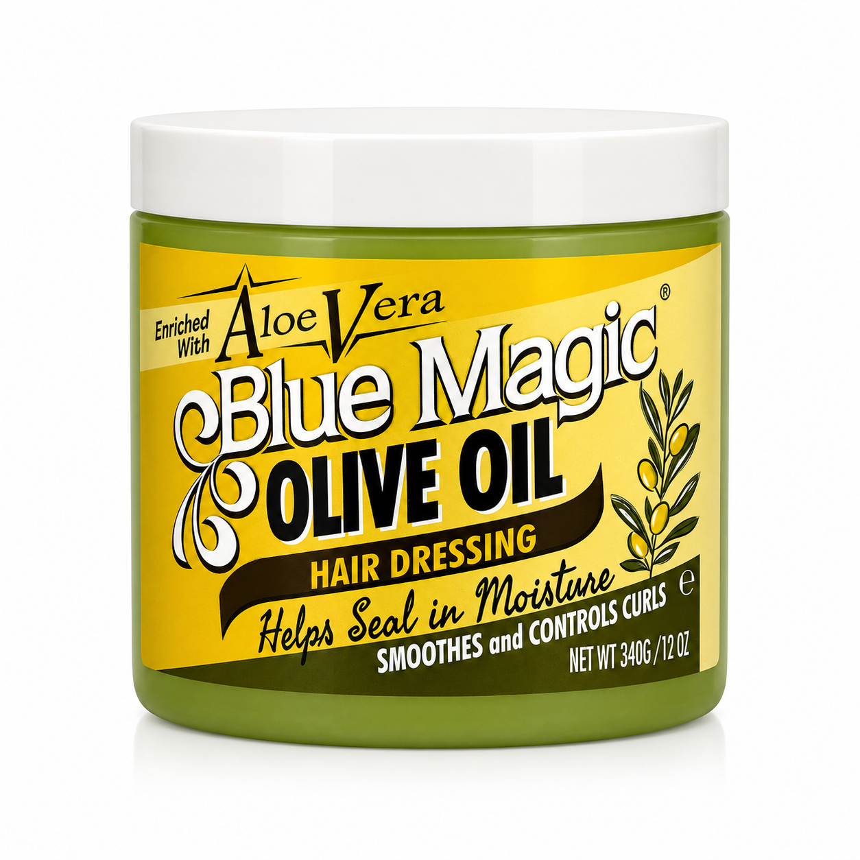 Blue Magic Olive Oil Hair Conditioner with Aloe Vera 12oz