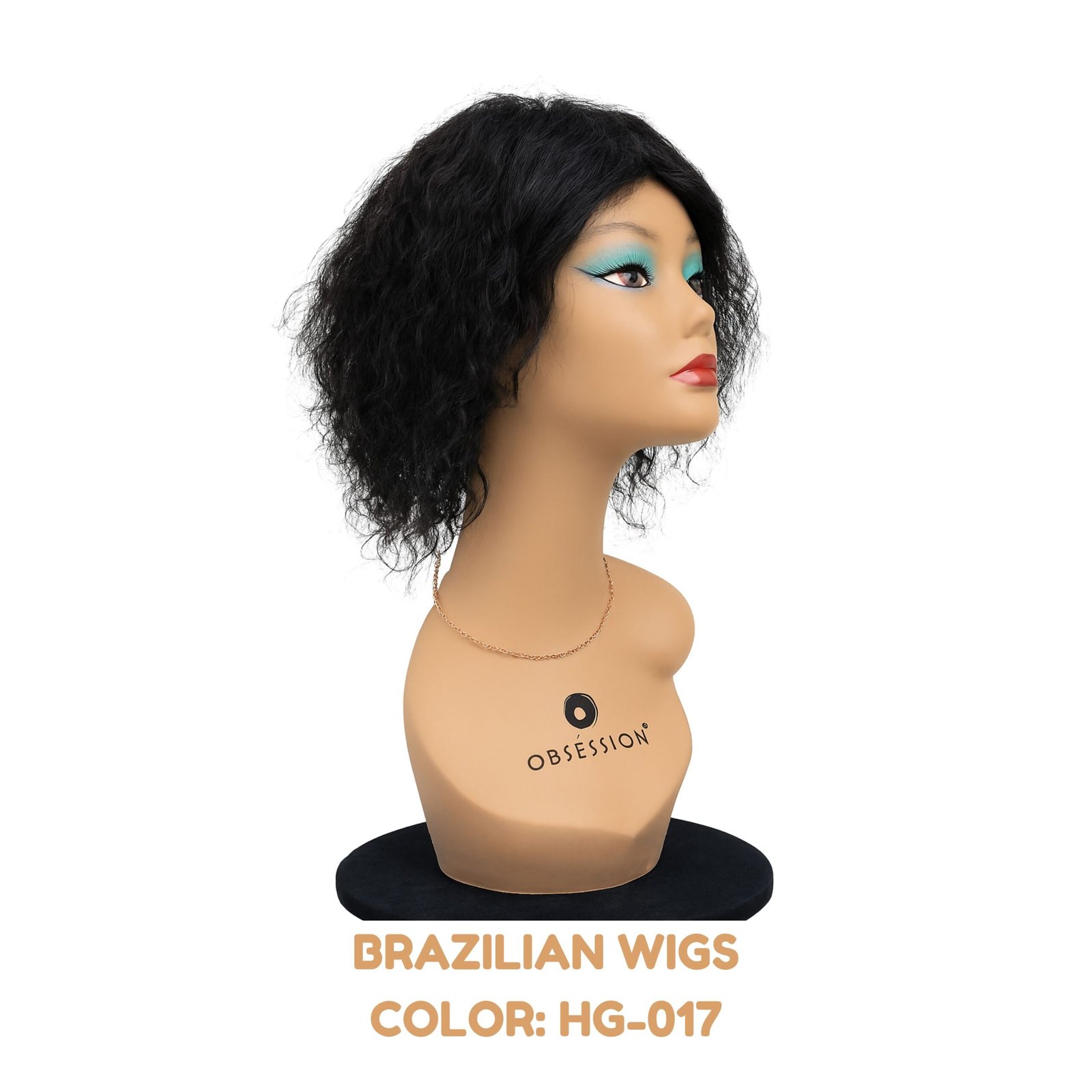 Brazilian Wig 100% Human Hair Extensions Natural Color - Image 2