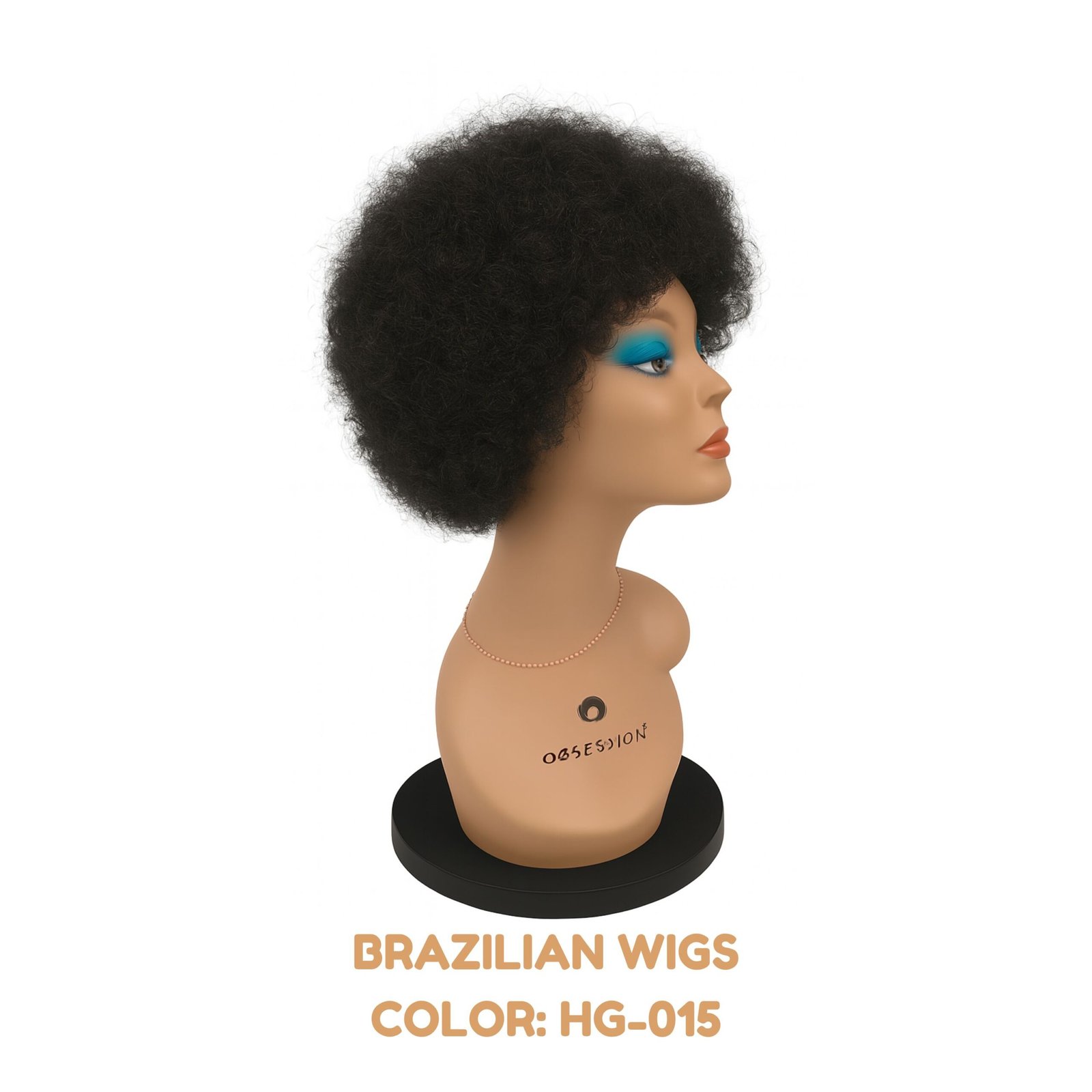 Brazilian Wig HG-015 Human Hair Extensions Natural Color - Image 2