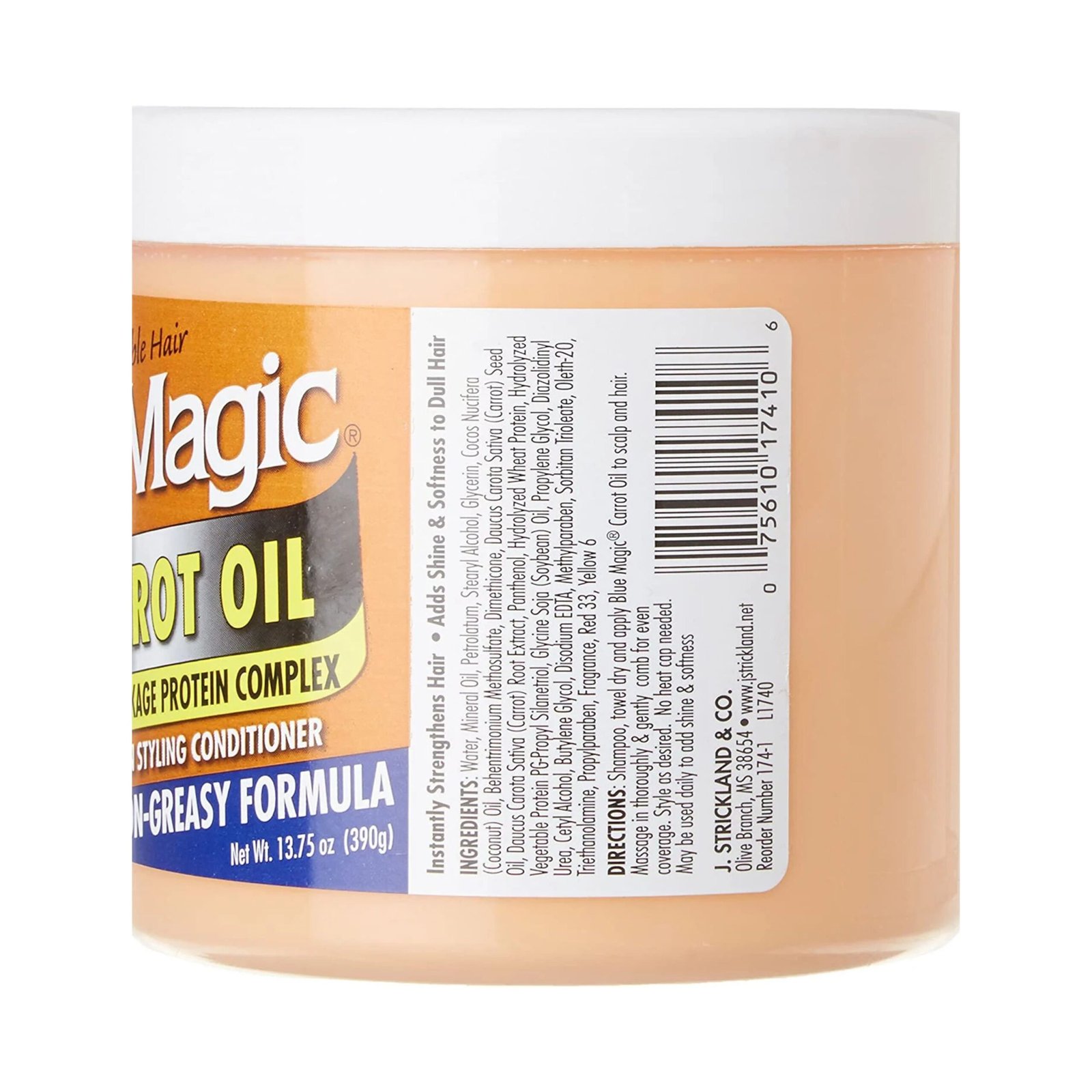 Blue Magic Carrot Oil Leave-In Styling Conditioner 13.75oz - Image 2