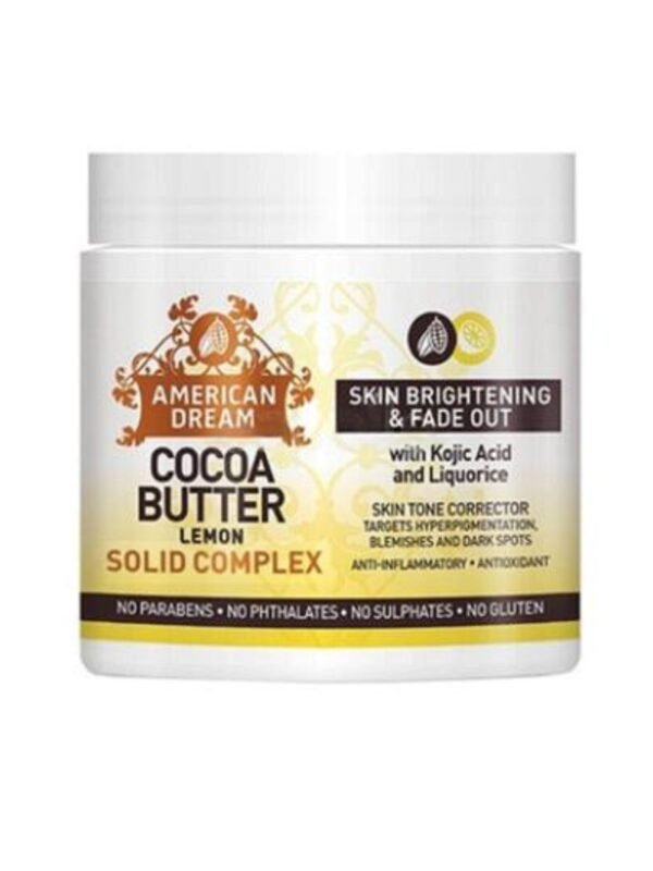 American Dream Cocoa Butter Solid Complex Lemon 4oz
