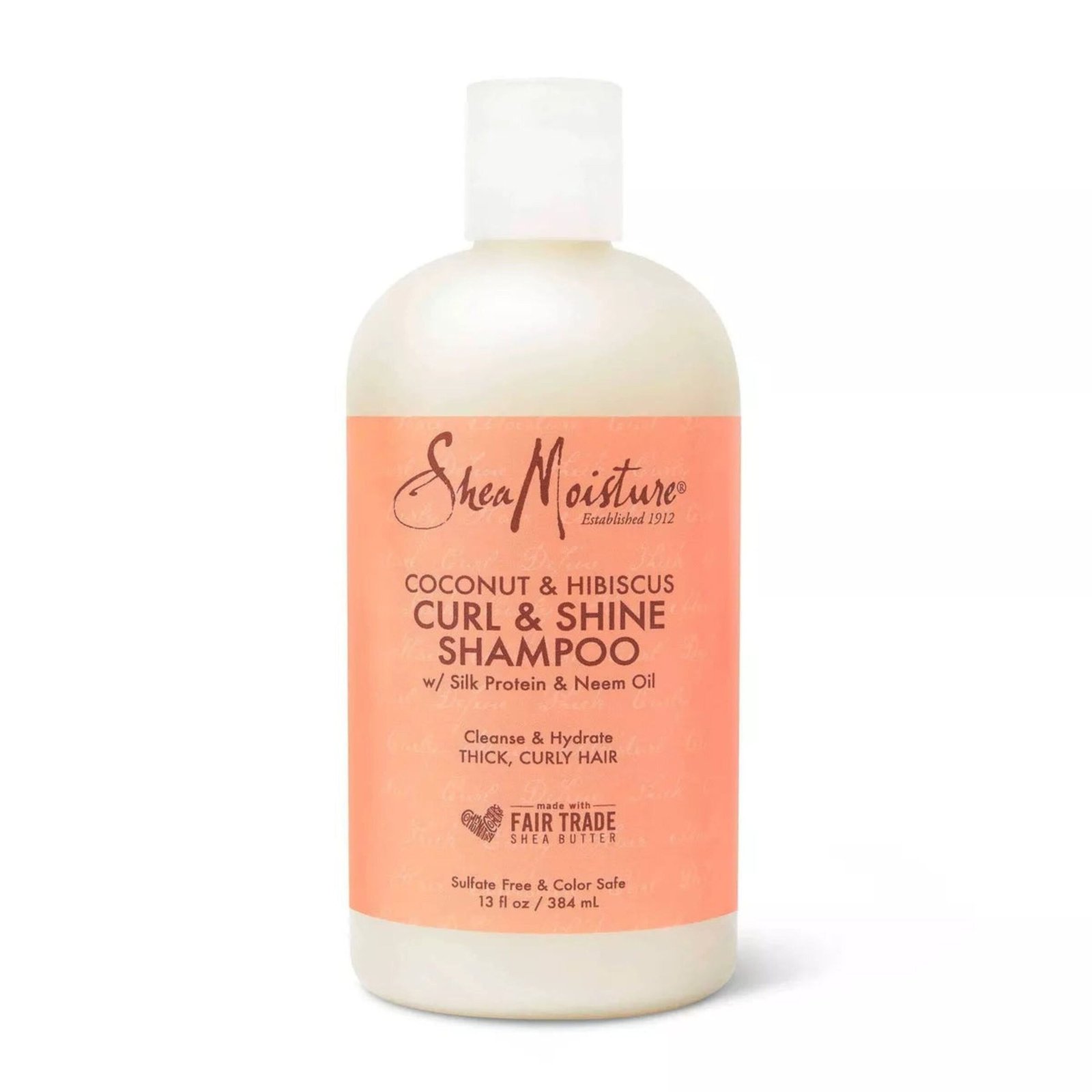Shea Moisture Coconut & Hibiscus Curl & Shine Shampoo 13oz