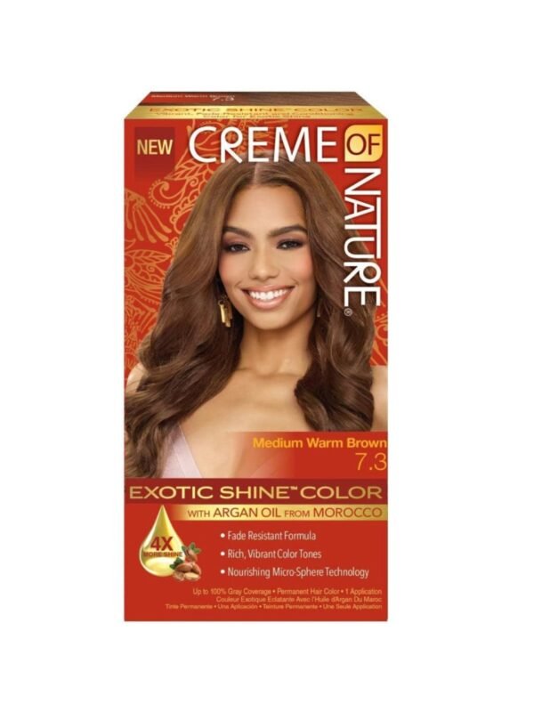 Creme of Nature Hair Color with Argan Oil 7.3 Medium Warm Brown