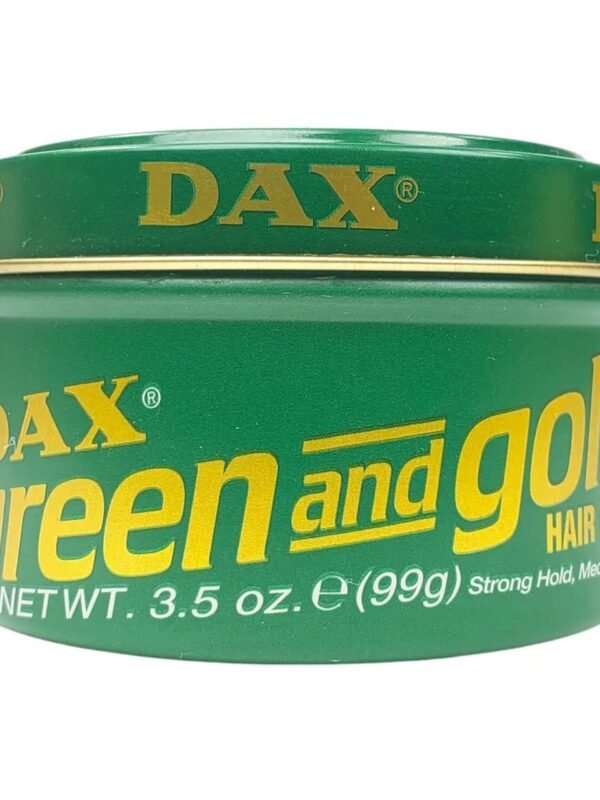 DAX Green & Gold Hair Wax 3.5oz