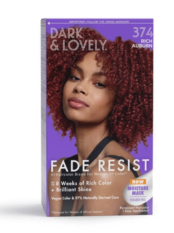Dark & Lovely Fade Resist Rich Conditioning Color Rich Auburn Hair Dye