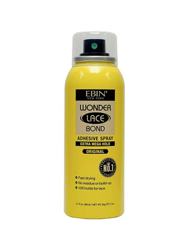 EBIN New York Wonder Lace Bond Adhesive Spray Extra Mega Hold 2.7oz