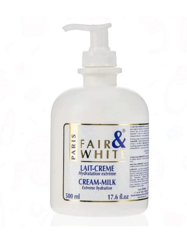 Fair & White Ultra Moisturizing Milk Cream 500ml