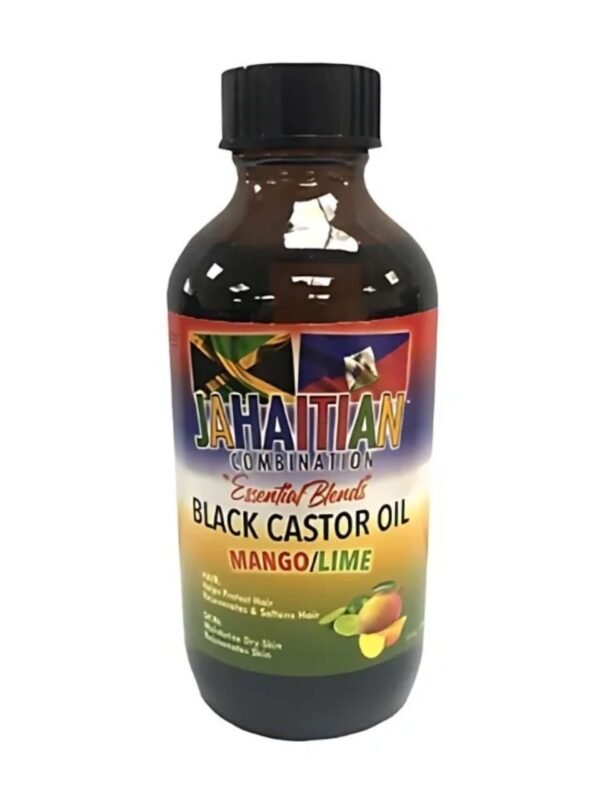 Jahaitian Black Castor Oil Mango & Lime 4oz