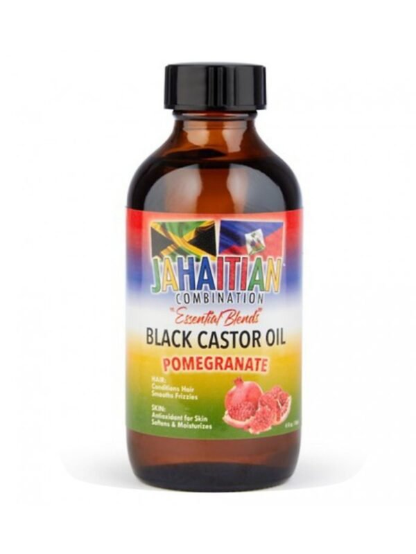 Jahaitian Black Castor Oil Pomegranate 4oz