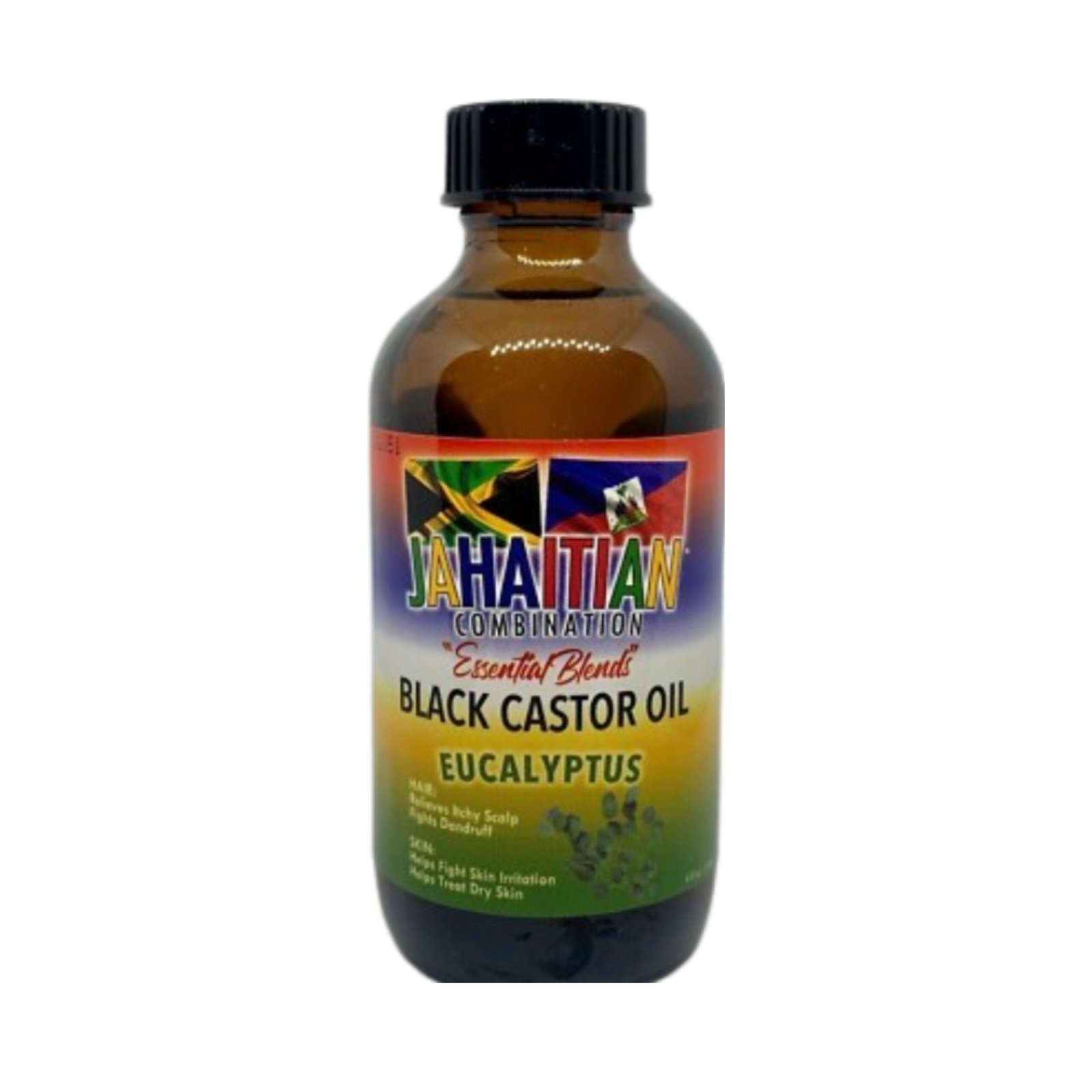 Jahaitian Black Castor Oil with Eucalyptus 4oz