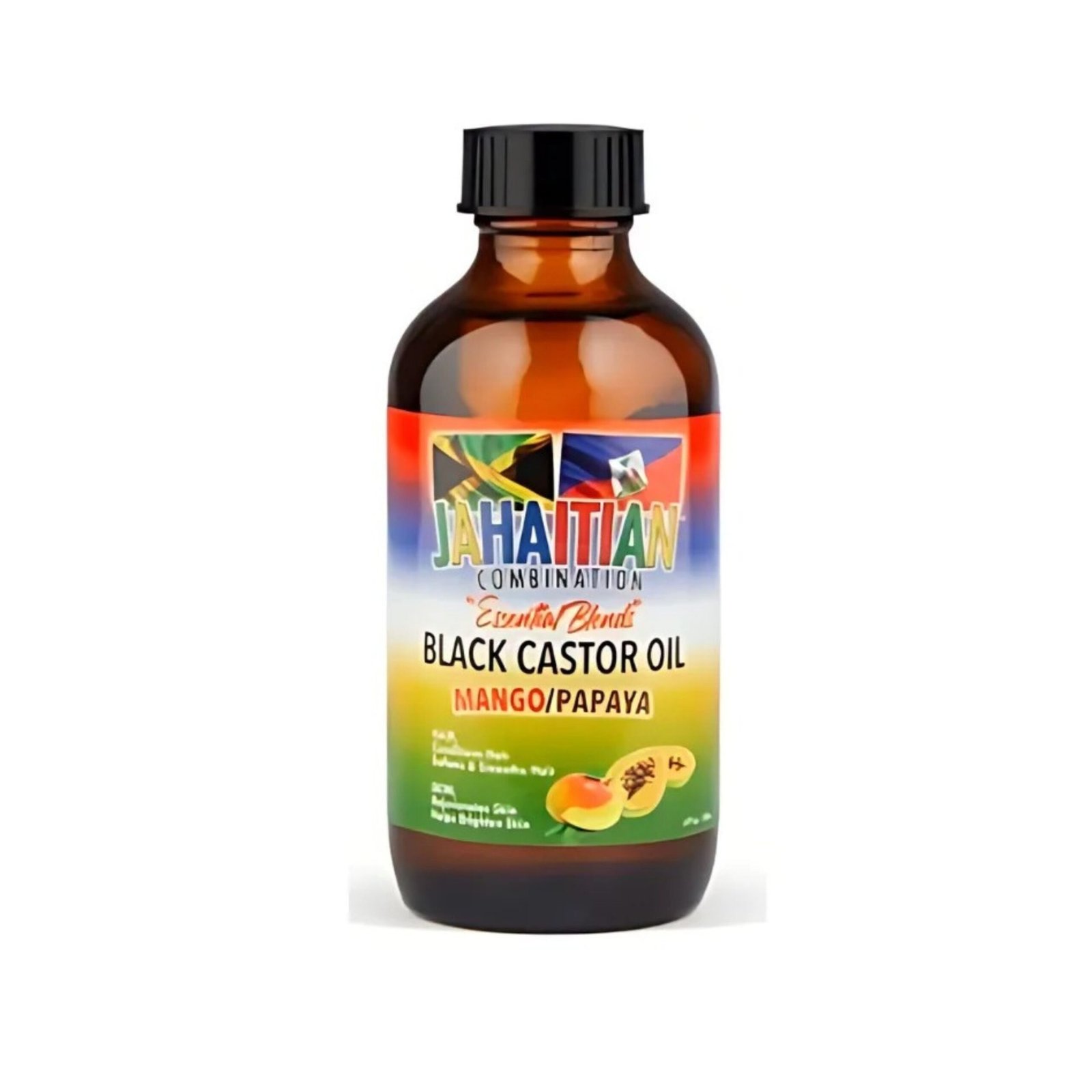 Jahaitian Black Castor Oil with Mango & Papaya 4oz